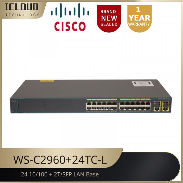 Cisco WS-C2960-24TCL Catalyst 2960 24 10/100/2t